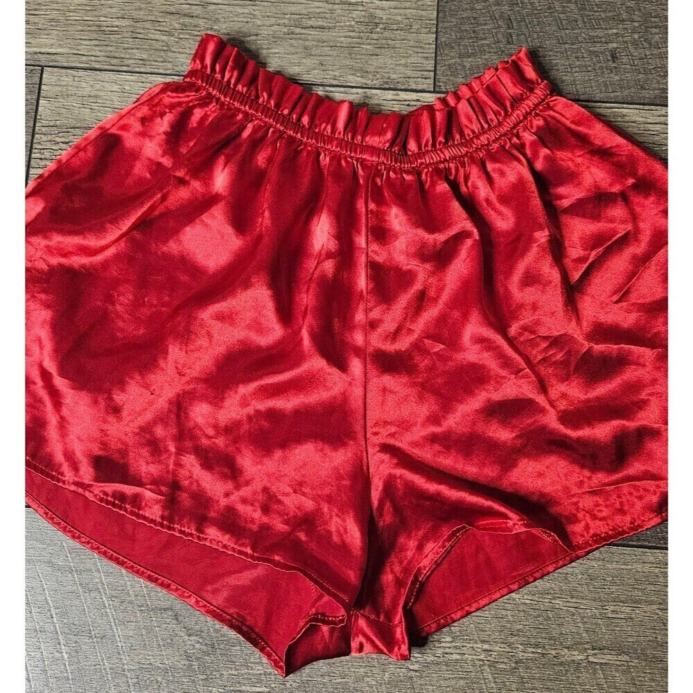 Victoria's Secret Gold Label Vintage 80s/90s Satin Sleep Shorts Small